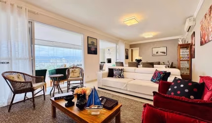 Apartamento para Venda em Guarujá, Mar e Céu, 3 dormitórios, 3 suítes, 5 banheiros, 2 vagas