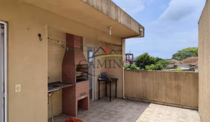 Triplex com Terraço2 dormitórios (1 suíte), 101 m², no Santa Rosa, Guarujá/SP
