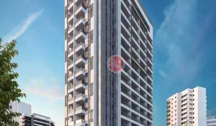 Apartamento com 1 dormitório à venda, 37 m² por R$ 540.000,00 - Meireles - Fortaleza/CE