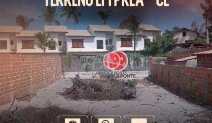 Terreno à venda, 320 m² por R$ 120.000,00 - Praia do Prea - Cruz/CE