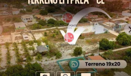 Terreno à Venda Próx ao Centro da Praia do Preá
