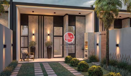 Casa com 3 dormitórios à venda, 98 m² por R$ 379. - Eusébio - Fortaleza/CE