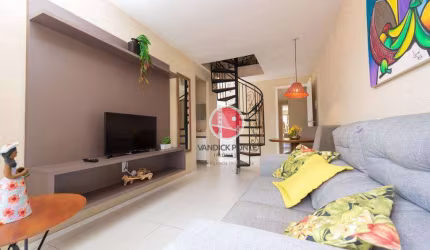Apartamento Duplex com 2 dormitórios à venda, 85 m² por R$ 951.000,00 - Centro - Guaramiranga/CE