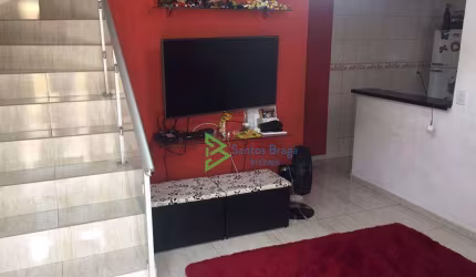 Sobrado com 2 dormitórios à venda, 76 m² por R$ 307.000 - Jardim São João (Jaraguá) - São Paulo/SP