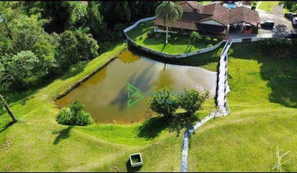 Sítio com 12 dormitórios à venda, 45000 m² por R$ 3.000.000,00 - Centro - São Lourenço da Serra/SP