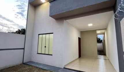 Casa nova à venda no Jardim Itaipu – 3 suítes, área gourmet e financiamento facilitado