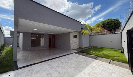 Casa térrea de alto padrão no Parque Amazônia – 3 suítes, área gourmet e piscina aquecida