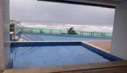 APTO 78 M² DE FRENTE PARA O MAR - LAZER COMPLETO