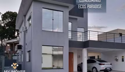 Casa Condomínio Ecos Paradise - Guanabara - Ananindeua/PA