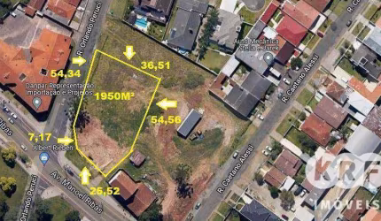 Terreno à venda, 1950 m² por R$ 5.200.000,00 - Santa Felicidade - Curitiba/PR