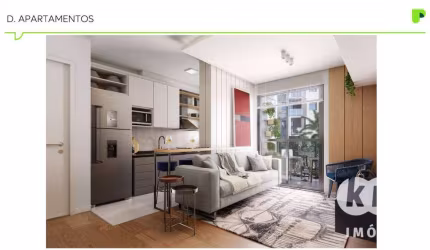 Apartamento à venda, 47 m² por R$ 443.224,23 - Hauer - Curitiba/PR