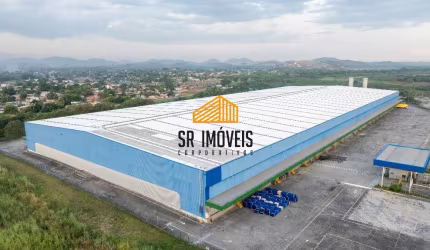 Galpão para alugar de 1200 metros quadrados em condomínio logístico em Duque de Caxias - RJ