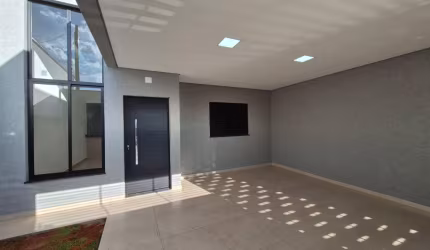 Residencial Monreale Casa Térrea Nova com 3 dormitórios e 2 vagas