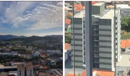 Apto Novo no Centro 3 quartos, 2 wc, 2 vagas, pisc,  academia