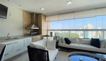 Apartamento Mobiliado Anália Franco - Parque Ceret 3 suítes 180m²