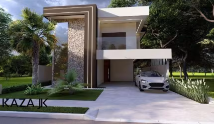 CASA NOVA À VENDA EM CONDOMÍNIO, 184m²AC, 300m³ TOTAL, 3 SUÍTES, PÉ DIREITO, COZINHA INTEGRADA, PISCINA, GRAN VILLE, ITUPEVA