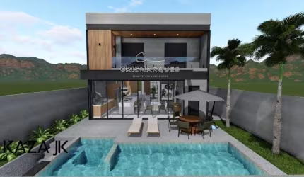 Casa a venda no condomínio de alto padrão Brisas Jundiaí.