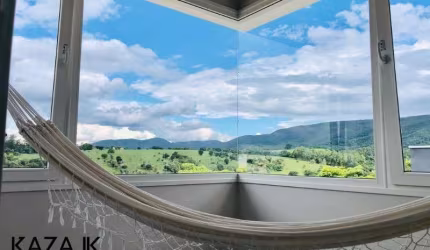 Casa de alto padrão a venda ou permuta com 4 suítes (1 no térreo), escritório, piscina, 6 vagas (3 cobertas) no condomínio Reserva da Serra, Jundiaí
