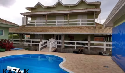 Comprar/vendo: Casa a venda no Horizontes Azul em Itupeva com 7 dormitórios, churrasqueira, piscina, área verde com horta, pomar, campo de futebol.
