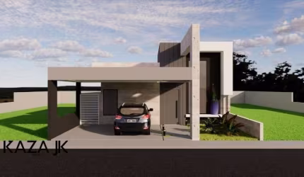 Comprar/vendo: Casa (térrea) nova a venda no Phytus em Itupeva com 3 suítes, escritório, área social em conceito aberto, gourmet com churrasqueira.