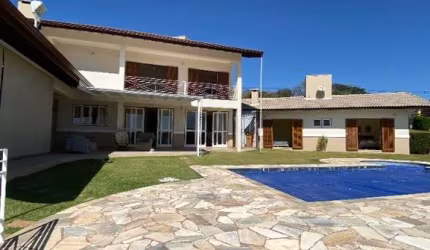 Comprar Casa no  condomínio no Resedás 4 suítes, 3 salas, piscina, adega, espaço gourmet 7 banheiros, 6 vagas, 500m² em Itupeva-SP!