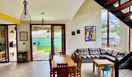 Alugar/alugo: Casa (sobrado) para locação no condomínio de alto padrão Reserva da Serra, Jundiaí com 3 dormitórios (1 suíte), gourmet, quintal.