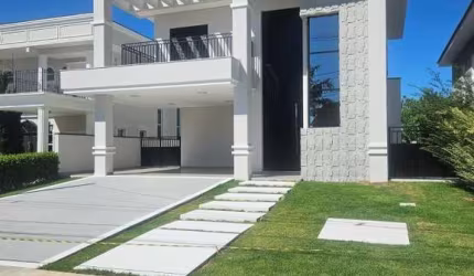 Comprar/vendo: Casa a venda (sobrado) nova de altíssimo padrão no condomínio Reserva da Serra em Jundiaí, SP com 4 suítes, gourmet, piscina, 6 vagas