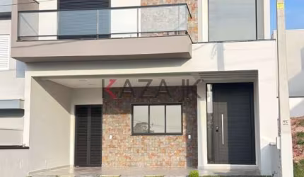 Comprar/vendo: Casa a venda (sobrado), nova, no Reserva da Mata, Parque do Corrupira, Jundiaí com 3 dormitórios (1 suíte), gourmet com churrasqueira.
