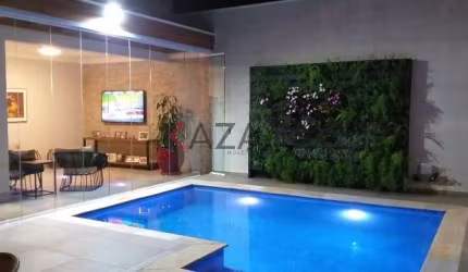Comprar/vendo: Casa a venda (sobrado) alto padrão no condomínio Bosque dos Jatobás, Jundiaí, SP com 3 suítes, escritório, gourmet, piscina, 2 vagas.