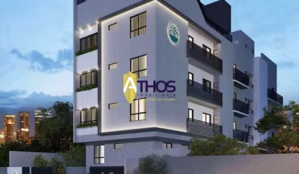Apartamento Com área externa nos Bancários, João Pessoa-PB 2 Quartos