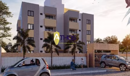 Apartamento Com área externa em Jardim Cidade Universitária - Bancários, João Pessoa/PB de 2 Quartos