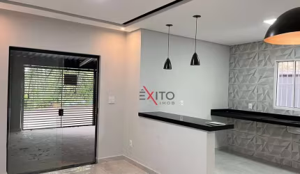 Casa para venda em Loteamento Serra Dos Cristais de 132.00m² com 3 Quartos, 1 Suite e 2 Garagens