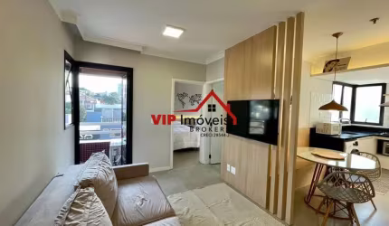 Flat para venda em Anhangabaú de 45.00m² com 1 Quarto, 1 Suite e 1 Garagem