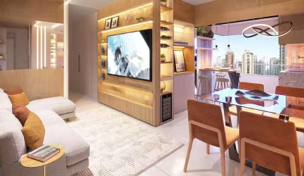 Apartamento para venda em Mansões Santo Antônio de 78.50m² com 2 Quartos, 2 Suites e 2 Garagens
