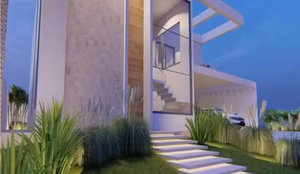 Casa de Condomínio para venda em Jardim Florestal de 320.00m² com 3 Quartos, 3 Suites e 3 Garagens
