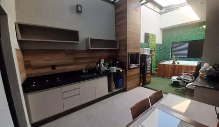 Casa de Condomínio para venda em Jardim Bréscia de 136.00m² com 3 Quartos, 3 Suites e 4 Garagens
