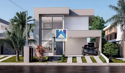 Sobrado para venda em Cézar De Souza de 203.00m² com 3 Quartos, 3 Suites e 4 Garagens