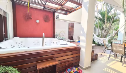 Casa de Condomínio para venda em Vila Oliveira de 302.00m² com 3 Quartos, 3 Suites e 4 Garagens
