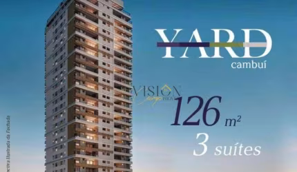 Apartamento para venda em Cambuí de 123.00m² com 3 Quartos e 3 Suites