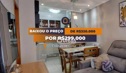 Casa de Condomínio para venda em Colinas De Cotia de 63.00m² com 2 Quartos e 1 Garagem