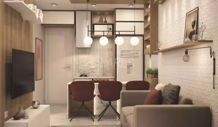 Loft para venda em Centro de 26.00m² com 1 Quarto