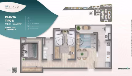 Apartamento para venda em Potiguar de 50.00m² com 2 Quartos e 1 Garagem
