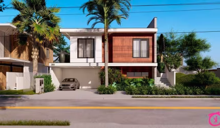 Casa de Condomínio para venda em Condomínio Residencial Mont’ Alcino de 267.17m² com 4 Quartos, 4 Suites e 4 Garagens