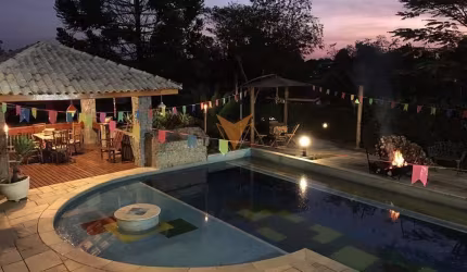 Casa para venda em Vargem Grande Paulista de 700.00m² com 4 Quartos, 4 Suites e 14 Garagens
