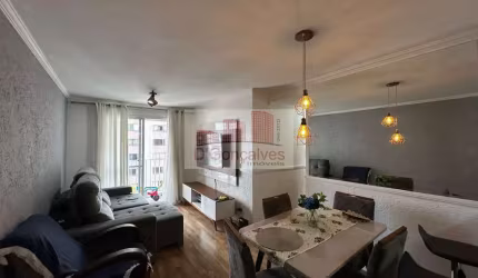 Apartamento para venda em Jardim Melo de 68.00m² com 3 Quartos, 1 Suite e 2 Garagens