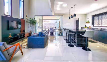 Casa para venda em Chácara Morada Mediterrânea de 250.00m² com 3 Quartos, 1 Suite e 3 Garagens