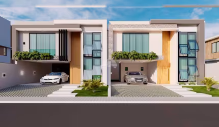 Sobrado para venda em Itália de 141.00m² com 3 Quartos, 1 Suite e 4 Garagens
