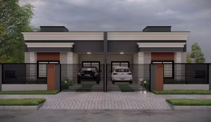 Casa para venda em Costeira de 82.00m² com 3 Quartos, 1 Suite e 2 Garagens