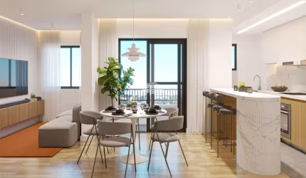 Apartamento para venda em Estância Pinhais de 53.00m² com 2 Quartos e 1 Suite