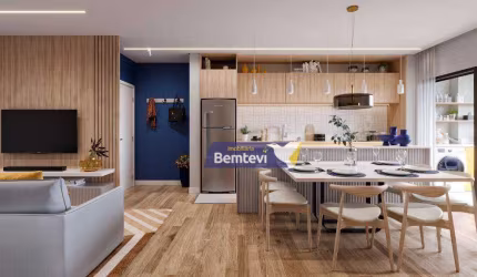 Apartamento para venda em Tingui de 76.00m² com 3 Quartos, 1 Suite e 1 Garagem